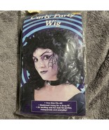 Fun World Curly Black Party Wig Adult Halloween Accessory - $27.15 CAD