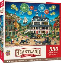 Masterpieces 550 Piece Jigsaw Puzzle for Adults and Family - Oceanside Trolley - - £14.87 GBP