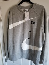 Nike Sportswear Swoosh Men&#39;s Fleece Crew - $1,201.72 MXN