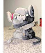 Dakin 1976 Eeny &amp; Meeny Mouse Hugging Plush Stuffed Animals Vintage 11&quot; ... - $328.72 MXN