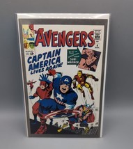 Avengers #4 1993 JCPENNY VARIANT Rare Reprint Captain America Lives again - $66.76
