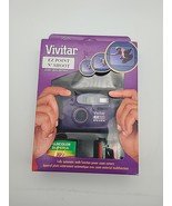 2002 VTG Vivitar EZ Point’N Shoot Big View 35mm Camera NIB Purple Film B... - $35.00