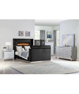 Oatfield Dark Cocoa Queen 4-Piece Bedroom Set | Stylish Furniture - $27,772.80 MXN