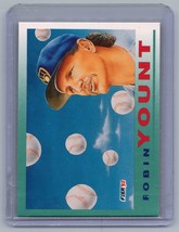 1992 Fleer Pro Visions #708 Robin Yount Card Brewers Art - £1.57 GBP