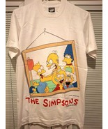 VTG The Simpsons Family Portrait 1990 Size M T-Shirt Screen Stars NEVER ... - $65.15 CAD