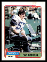 1981 Topps #33 Bob Breunig Dallas Cowboys - $1.75