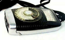 DEJUR ART DECO LIGHT METER~ORIGINAL CASE &amp; MANUAL~DUAL PROFESSIONAL ~ VI... - $27.59 CAD