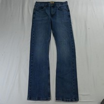 Wrangler 20X 32 x 36 42 Vintage Boot Cut Dark Bold Stitch Denim Mens Jeans - $29.99