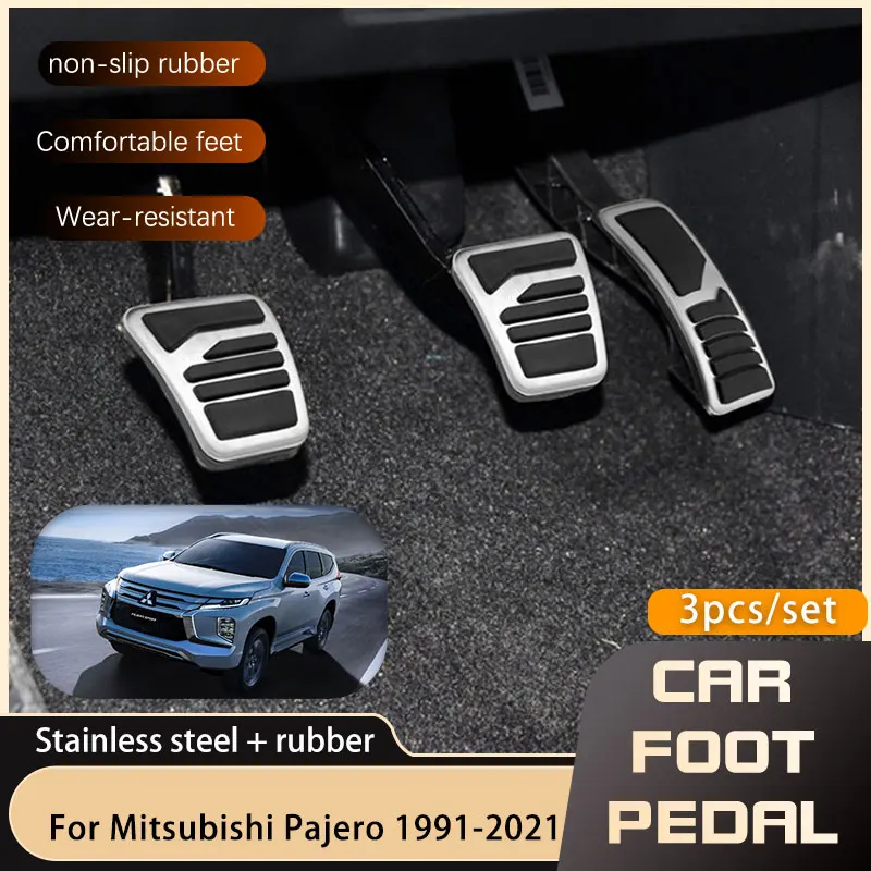 AT MT Car Foot Pedal For Mitsubishi Pajero Shogun Montero V20 V60 V73 V77 V80 - £10.96 GBP+