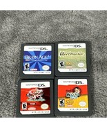 Nintendo DS Games Lot Brain Teasers 4 Cartridges Only - $35.54 CAD