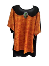 Disney Parks Halloween Witch XS Minnie Mouse Shirt w/ Attached Cape Women&#39;s NWT - £27.68 GBP