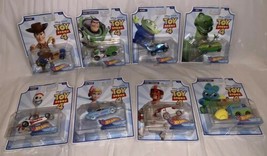 Hot Wheels Toy Story 4 Character Cars Complete Set Of 8 Wave 1&amp;2 New - £62.90 GBP