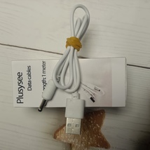 Plusysee Data Cable  USB to DC 3.5*1.35, 500mA, 1m, High - quality Copper image 6