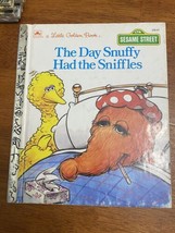 The Day Snuffy Had The Sniffles A Little Golden Book Linda Lee Maifair 1988 - £5.17 GBP