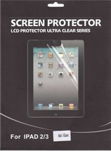 Anti-Glare LCD Screen Protector for iPad 2/3 - Ultra Clear Series  - £8.48 GBP