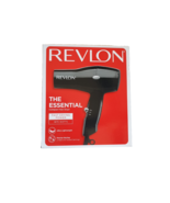 Revlon Compact Hair Dryer Black 1875W Ultra-Lightweight 2 Heat &amp; Speed S... - $19.03 CAD