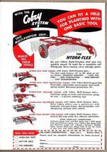 1954 Print Ad Cobey System Hydra-Flex Multi-Purpose Farm Unit Galion,OH - £8.89 GBP