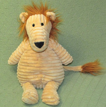 Jellycat CORDY ROY LION 15&quot; Stuffed Animal Toy Tan Golden Corduroy Plush Cuddly  - £12.94 GBP