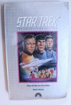 Star Trek VHS Tape Where No Man Has Gone Before Mudd&#39;s Woman Sealed Nos - £5.91 GBP