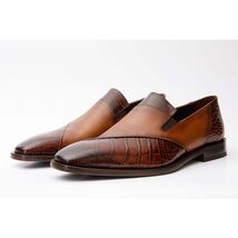 The Mississippi Tan Leather Loafer Men Shoe image 2