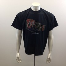 Texas Graphic Men&#39;s   Large Short Sleeve Black Cotton/Polyester Crew Nec... - $150.53 MXN