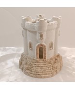 Vintage Duncan Ceramic Handmade Sandcastle Candleholder/ Figurine Beach ... - £21.72 GBP