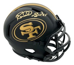 Richard Sherman Signed San Francisco 49ers Eclipse Black Mini Helmet JSA COA - £181.29 GBP