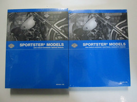 2009 Harley Davidson Sportster Service Repair Manual Set W Electrical Diagnostic - $303.30