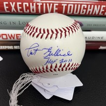 Pat Gillick - SIGNED Blue Jays Logo Ball - HOF 2011 Inscription- Curated... - £79.09 GBP