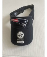 New England Patriots 47 Brand Clean Up Hat Visor Adjustable NWT NFL Blue - £20.25 GBP