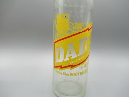 Dads Root Beer Soda Bottle 10 oz  Lot of 3 - Glass Pop Beverage ACL VTG  - $14.49