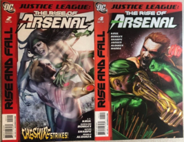 Justice League: Rise Of Arsenal Lot Of (2) Issues #2 &amp; #4 (2010) Dc Comics Fine+ - £11.83 GBP
