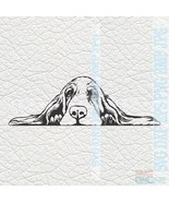 Basset hound SVG dxf png clipart vector cricut cut cutting cnc - $3.60