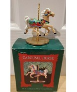 1989 Hallmark Carousel Horse Ornament &quot;GINGER&quot; 4th In a Collection of 4-... - £11.39 GBP