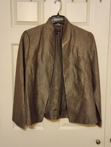 Eileen Fisher silk jacket open front Size medium - £23.38 GBP