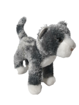 Douglas Scatter Plush Gray Cat Kitten Stuffed Animal Cuddle Toy Small 7&quot; Soft - $7.92