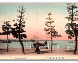 Yokohama Bund Japan H N Cook Belting Co Advertising 1911 DB Postcard V20 - $4.90