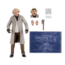 Neca Back To The Future Ultimate &#39;Doc&#39; Brown 35th Aniverssery Action Figure - £19.66 GBP