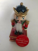 Macy&#39;s Holiday Lane Crafted 15&quot; Nutcracker Decoration &amp; Music Box Suite March - £17.57 GBP