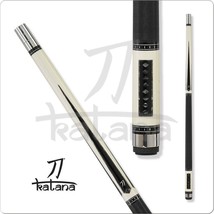 Katana KAT01 Black Points Cue Pool Cue w/ Joint Protectors &amp; FREE Shipping - £595.37 GBP