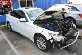 Rear Bumper Reinforcement w/Absorber Brackets Fits 14-17 INFINITI Q50 61178 image 3