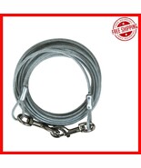 20ft Outdoor Tie-Out Cable for Dogs - Tangle-Free, 1700 lb Break Strength - $322.55 MXN