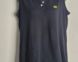 Masters Augusta National Golf Shop Women Polo Shirt M Medium Cotton Slee... - $24.99