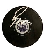 RYAN NUGENT-HOPKINS Signed Autographed Hockey Puck EDMONTON OILERS w/COA... - $39.99