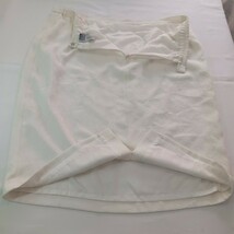 R&M Richards Women's Cream Rear Zipper & Slit Casual Skirt Size 24W Waist 44" image 14