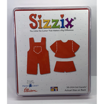 Sizzix doll overalls large die - £7.15 GBP