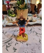 Vintage Tennessee Hillbilly &amp; Gun Souvenir Plastic Blow Mold Figurines V... - $10.84