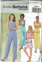 Butterick Sewing Pattern 4200 Dress Skirt Shorts Pants Misses Size 20-24 - £7.27 GBP