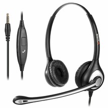 Wired 3.5Mm Computer Headphone Over-Ear Headset For Cell Phone Weight Reduction  - £37.87 GBP