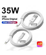 35W PD Original Fast Charging USB Cable for iPhone 14 8 7 Plus 13 12 11 ... - $62.96 MXN+